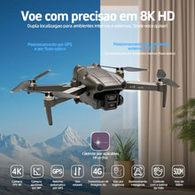 Carregar imagem no visualizador da galeria, DLI-Air One Pro – Drone Profissional 4K Dual Camera, FPV WiFi, GPS, Retorno Automático, Dobrável, 2 Baterias, Controle Remoto
