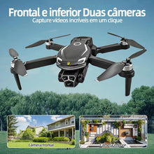 Carregar imagem no visualizador da galeria, DLI V88 Pro – Drone 4K FPV WiFi Dobrável, Motor Brushless, Dual Camera, Controle Remoto RC