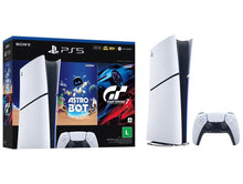 Carregar imagem no visualizador da galeria, Sony PlayStation 5 Digital 825GB – Console com Controle Branco + 2 Jogos