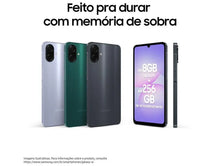 Carregar imagem no visualizador da galeria, Samsung A07 128GB Preto 4GB RAM 6.7"