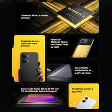 Carregar imagem no visualizador da galeria, Xiaomi Poco X8 Pro Max 5G, 512/12GB, Processador MediaTek Dimensity 9500s,Versão Global , Bateria 8500 mAh