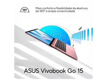 Carregar imagem no visualizador da galeria, ASUS Vivobook Go 15 AMD Athlon 4GB RAM 128GB SSD 15.6" Full HD Windows 11