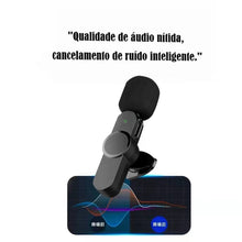 Carregar imagem no visualizador da galeria, Microfone de Lapela Sem Fio

