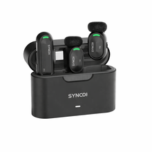 Carregar imagem no visualizador da galeria, Microfone Lapela Sem Fio Bluetooth, Cancelamento de Ruído Magnético
