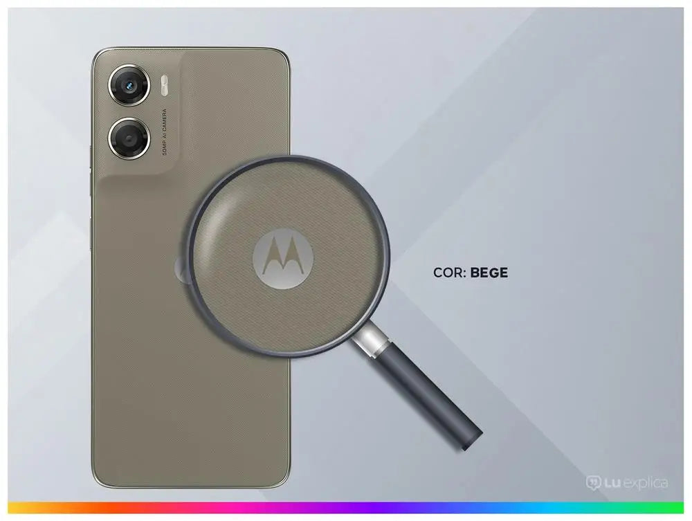 Motorola Moto g06  256GB 4GB RAM Bege 6.9" Camera 50MP + 8MP Selfie