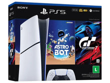 Carregar imagem no visualizador da galeria, Sony PlayStation 5 Digital  825GB – Console com Controle Branco + 2 Jogos
