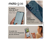 Carregar imagem no visualizador da galeria, Motorola Moto g06  256GB 4GB RAM Bege 6.9" Camera 50MP + 8MP Selfie
