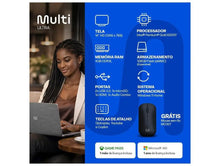Carregar imagem no visualizador da galeria, Multi – Notebook 14'' Intel Pentium Gold 6500Y, 4GB RAM, 128GB eMMC + 1TB Cloud, Windows 11
