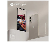 Carregar imagem no visualizador da galeria, Motorola Moto g06  256GB 4GB RAM Bege 6.9" Camera 50MP + 8MP Selfie
