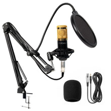 Carregar imagem no visualizador da galeria, Microfone Condensador, Kit Microfone Condensador com Placa de Som e Braço Articulado
