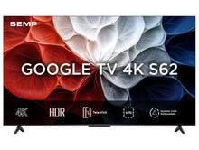 Carregar imagem no visualizador da galeria, TCL 50S62 – Smart TV LED 50'' 4K UHD, Google TV, AiPQ, Google Assistente, 3 Entradas HDMI
